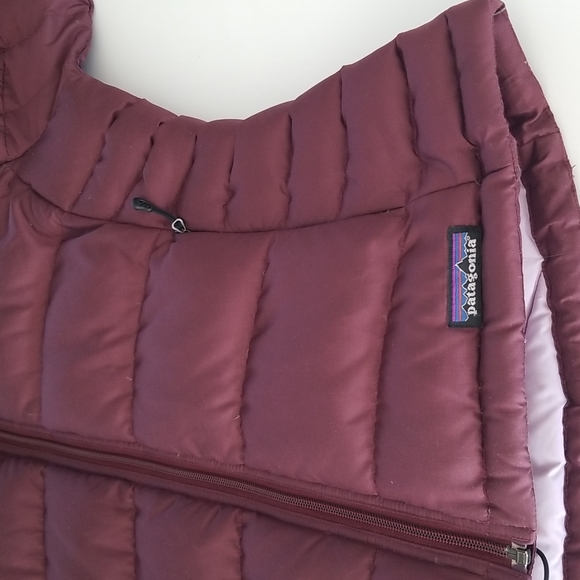 Patagonia Maroon Pipe Down Ski Puffer Jacket, 600-Fill European Go… - Picture 4 of 12